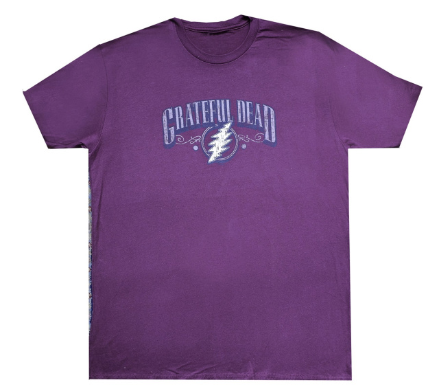 Grateful Dead Lightning Bolt Pigment Dyed T Shirt