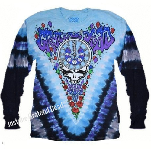 Grateful Dead - Midnight Hour Long Sleeve Tie Dye T Shirt