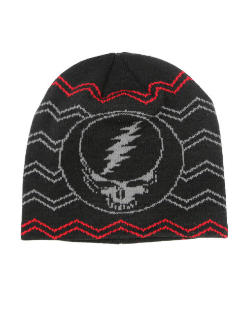 Grateful Dead - Steal Your Face Black Beanie Hat