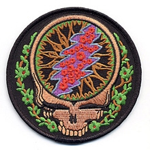 Grateful Dead - Steal Your Face Embroidered Patch
