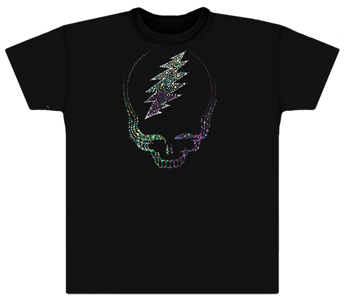 Grateful Dead - SYF Sparkling Black T Shirt