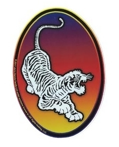 Jerry Garcia - Crescent Moon Oval Sticker