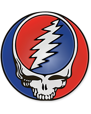 Grateful Dead - Steal Your Face Hat Pin 