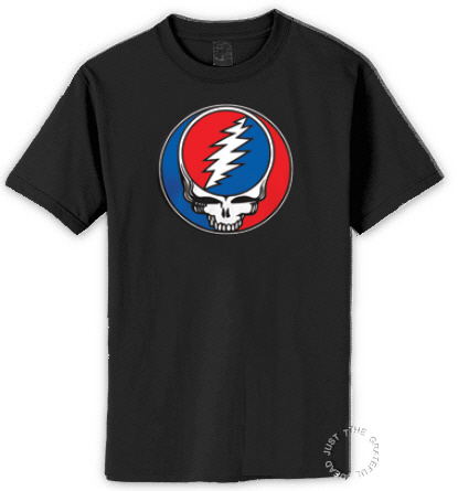 Grateful Dead - Steal Your Face Black T Shirt