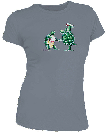 Grateful Dead - Terrapin Station Junior Size Dusty Blue T-Shirt