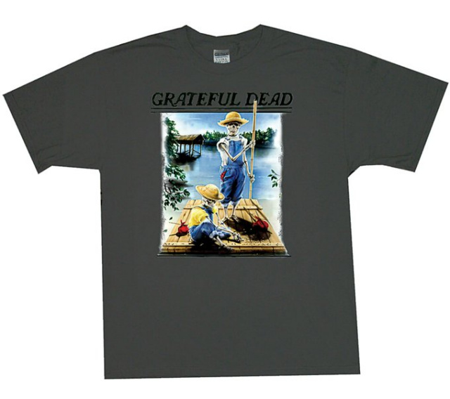 Grateful Dead - Tom Sawyer Dark Gray T Shirt