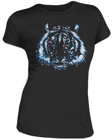 Grateful Dead - Tiger Bolt Junior Size Black T Shirt