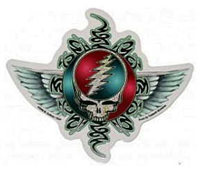 Grateful Dead - Tribal SYF Wing Sticker