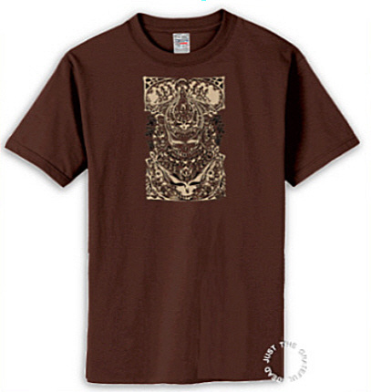 Grateful Dead - Aiko Retro Brown T Shirt