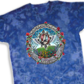 Grateful Dead - Aztec 40 Years Tie Dye T Shirt
