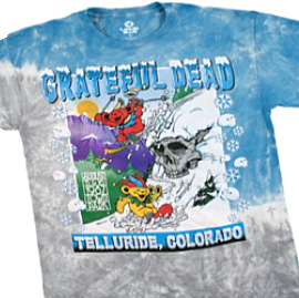 Grateful Dead - Bear Mountain Tie Dye T Shirt