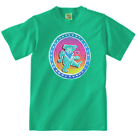 Grateful Dead - Dancing Bear Youth Size T Shirt