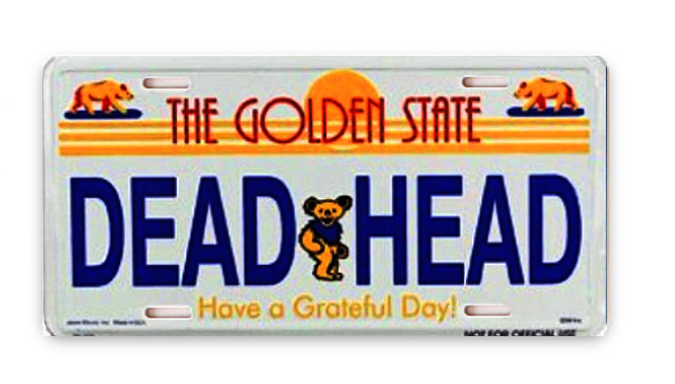 Grateful Dead - Colorado Vanity Plate