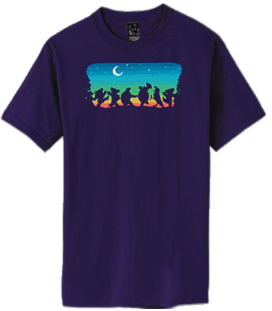  Grateful Dead - Moondance Dark Blue T shirt