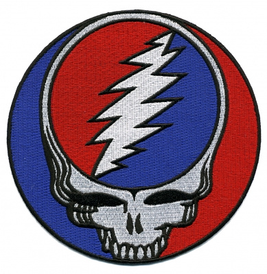 Grateful Dead - Steal Your Face Embroidered Patch