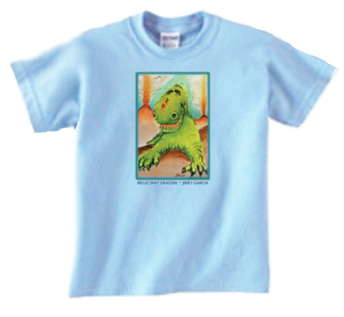 Jerry Garcia - Reluctant Dragon Youth Size T Shirt