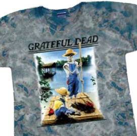 Grateful Dead - Tom Sawyer Tie Dye T Shirt