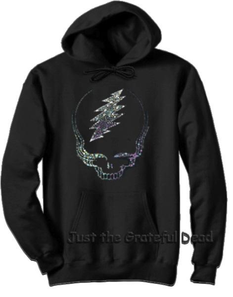 Grateful Dead - Sparkling Steal Your Face Pullover Hoodie