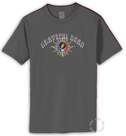 Grateful Dead - Steal Your Face Solid T Shirt