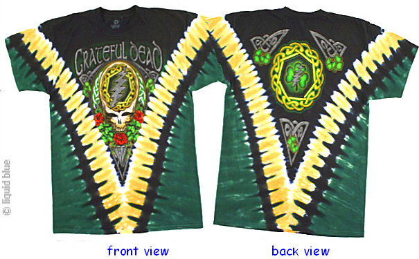 grateful dead shamrock shirt