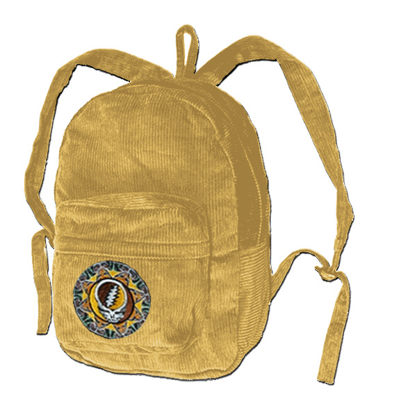 Grateful Dead - Tribal Steal Your Face Tan Backpack