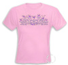 Grateful Dead - Dancing Bears with Flowers Misses Fitted T Shirt