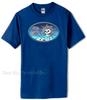 Grateful Dead - Skull and Roses Blue T shirt