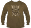 Grateful Dead -Aiko Long Sleeve Brown T-Shirt