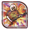 Jerry Garcia - Facets Window Sticker