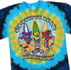 Grateful Dead - Beach Bear Bingo Short Sleeve Tie Dye T Shirt