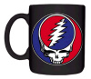 Grateful Dead - Steal Your Face Black Coffee Mug