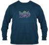 Jerry Garcia - Fish Art Long Sleeve T-Shirt