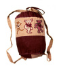 Grateful Dead - Dancing Bear Patchwork Corduroy Duffel Bag