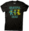 Grateful Dead - Three Dancing Bears Black T Shirt