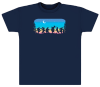 Grateful Dead - Moondance Dark Blue T shirt