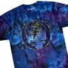 Grateful Dead - Mystical Stealie Blue Tie Dye T Shirt