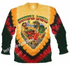 Grateful Dead Positive Vibrations Long Sleeve Tie Dye T Shirt