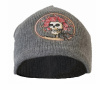 Grateful Dead - Skull and Roses Embroidered Knit Gray Beanie