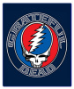 Grateful Dead - Steal Your Face Aztec Fleece Blanket