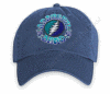 Grateful Dead - Lightning Bolt Premium Embroidered Adjustable Baseball Cap