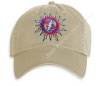 Grateful Dead - Sunshine Lightning Sand Embroidered Adjustable Hat