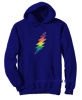 Grateful Dead - Lightning Bolt Blue Hoodie