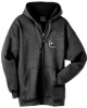 Jerry Garcia - Crescent Moon Embroidered Zip Up Hoodie