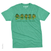 Grateful Dead - Irish Bears Heather Green T Shirt