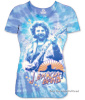 Jerry Garcia - Star Cat Longer Length Juniors T Shirt
