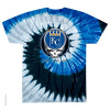 Grateful Dead - Kansas City Royals Steal Your Base Tie Dye T Shirt 