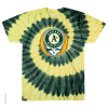 Grateful Dead - Oakland Athletics Steal Your Base Tie Dye T Shirt 