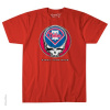 Grateful Dead - Philadelphia Phillies Steal Your Base Red T Shirt 