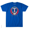 Grateful Dead - Texas Rangers Steal Your Base Blue T Shirt 
