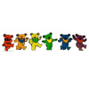 Grateful Dead - Row of Rainbow Dancing Bears Sticker